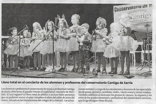 Concierto nadal El Progreso