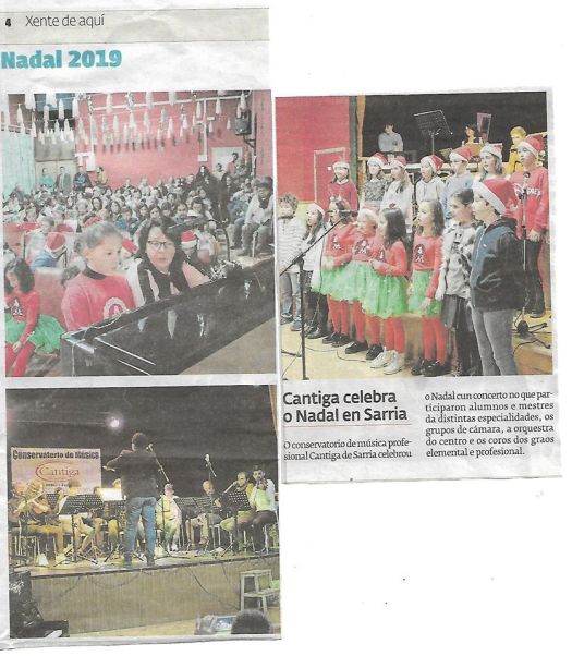 Concierto nAVIDAD eL pROGRESO EN xENTE DE AQUÍ