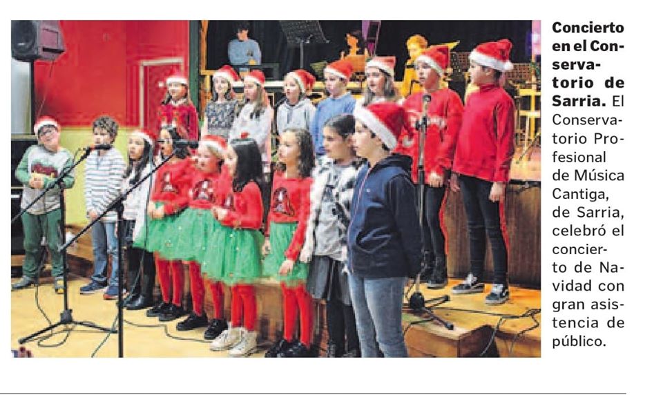 Concieto nadal voz de galicia